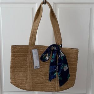 Draper James Everyday Straw Bag. NWT